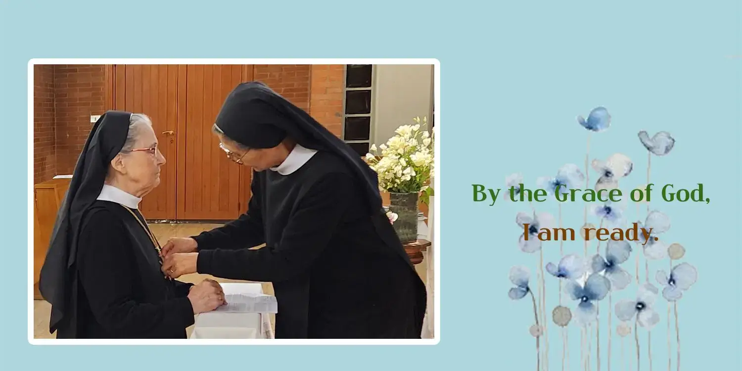 Installation of the 14th General Prioress M. Rosann Ocken, OSB and Her Council