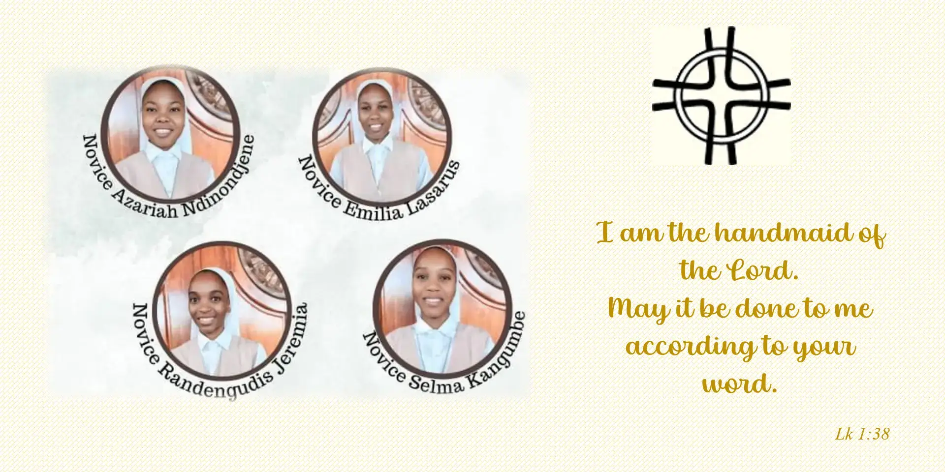Prayer for First Profession in Windhoek