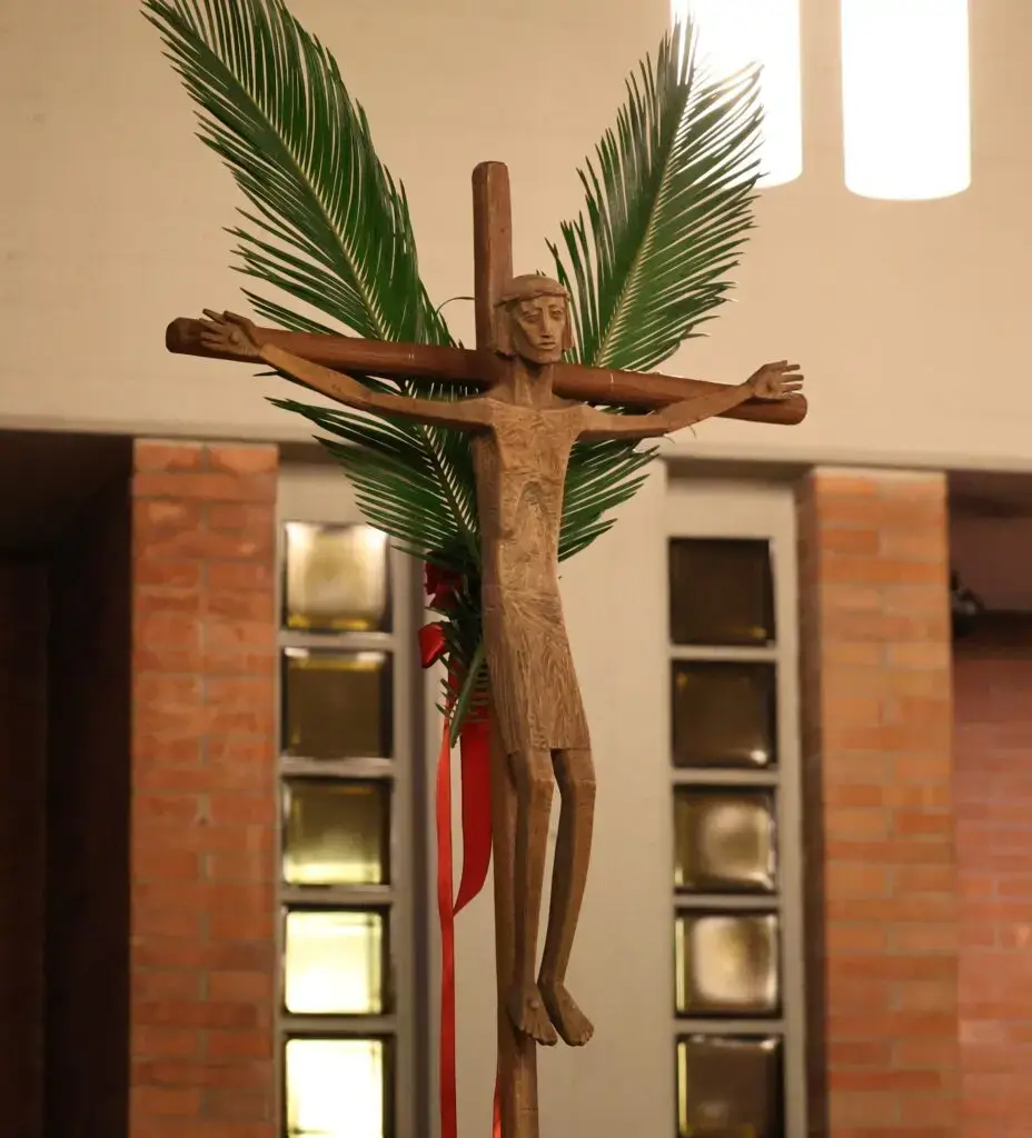 Dark Brown Wooden Holy Cross